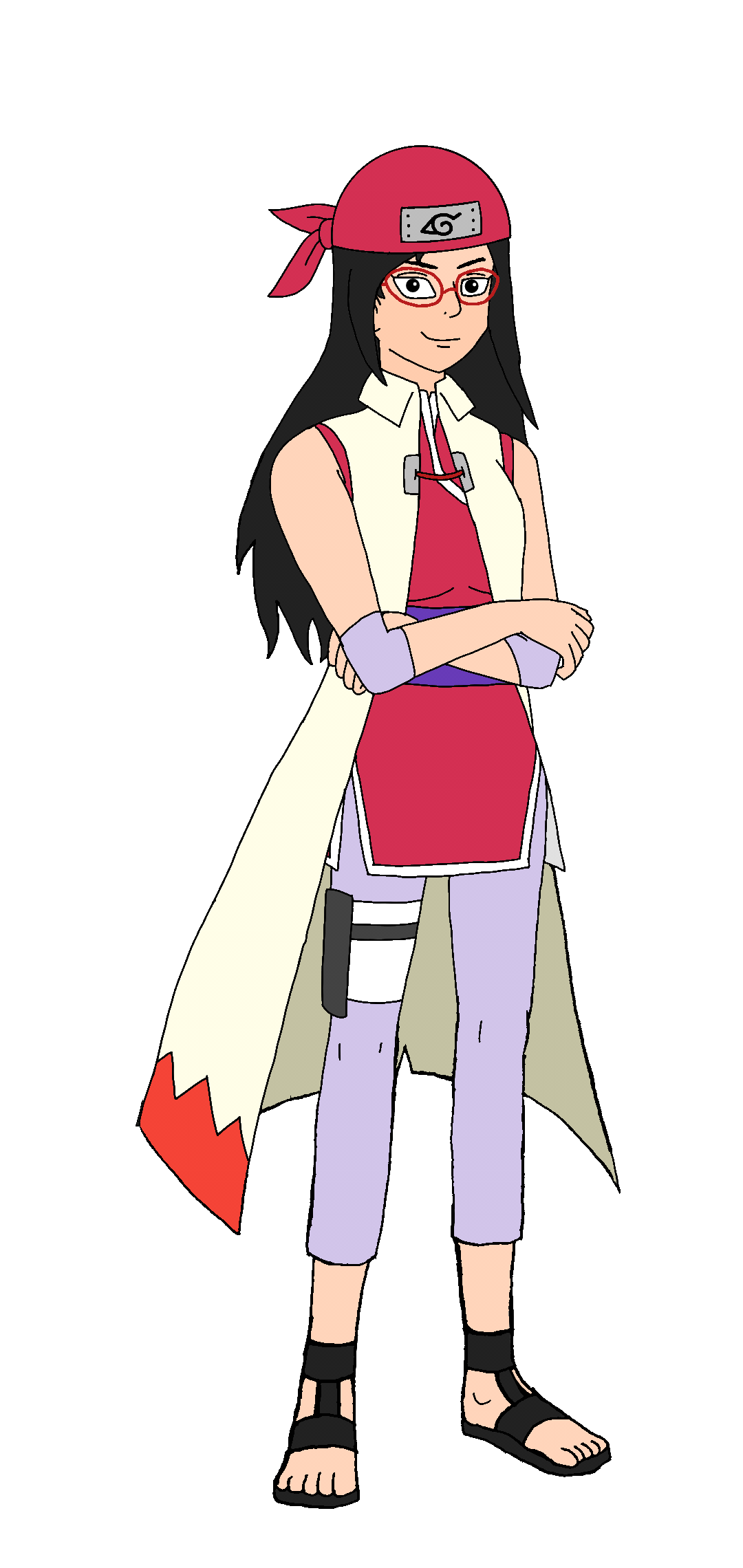 Sarada Uchiha Appointment of the Hokage Render by arisusenpai on DeviantArt