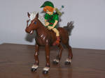 Link Riding Epona Toy by SuperTailsHero