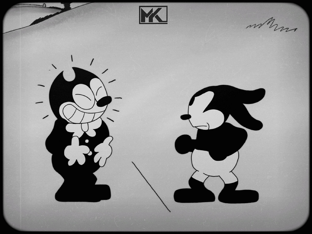 Bendy in Oswald the Lucky Rabbit - Oh Teacher by MKdoes711 on DeviantArt