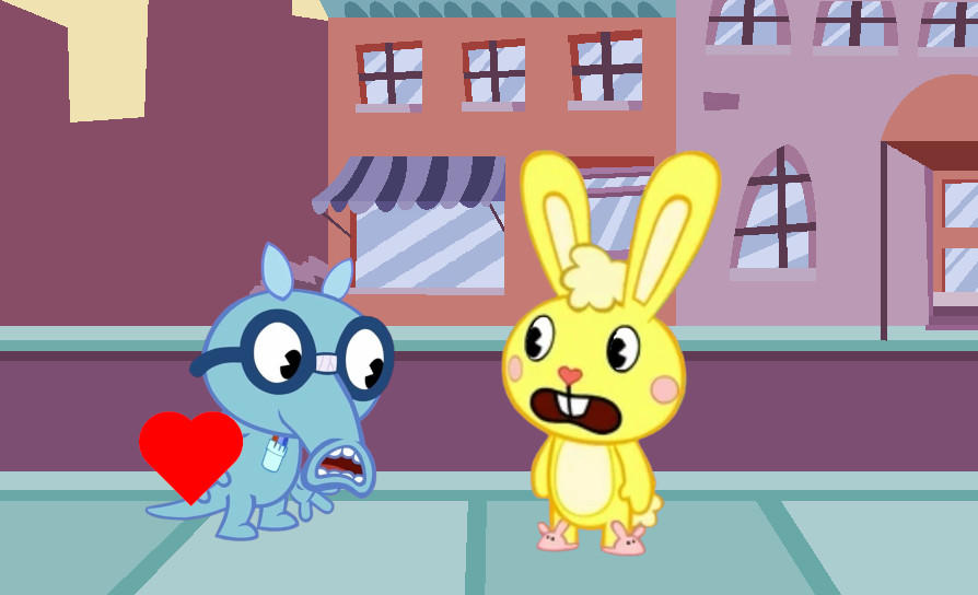 Happy Tree Animals Rabbit Happy Tree Friend Cuddles The Rabbit Unlucky Week by davootan9002932 on ...