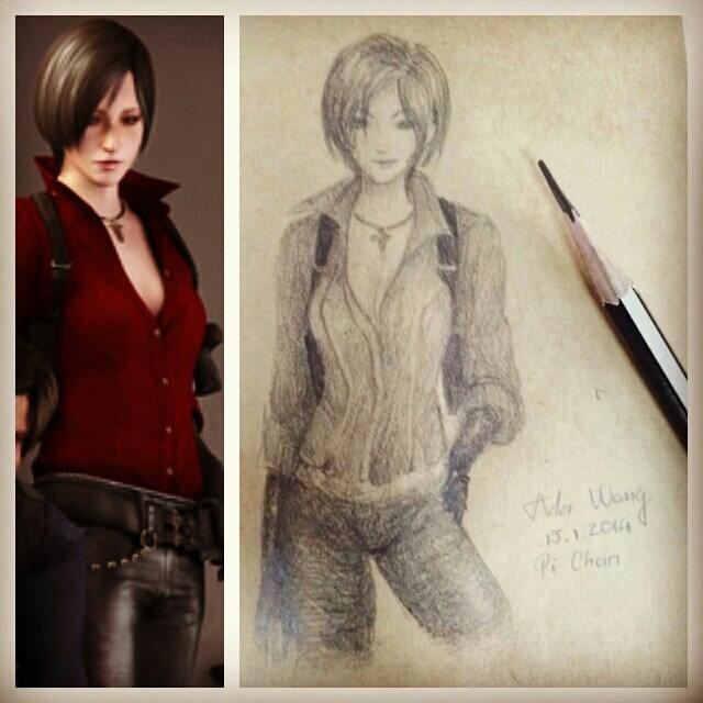 Ada Wong Cartoon ver