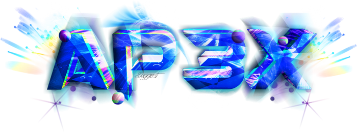 Ap3x 3D Logo New Style - By SuggesT (Aviad)