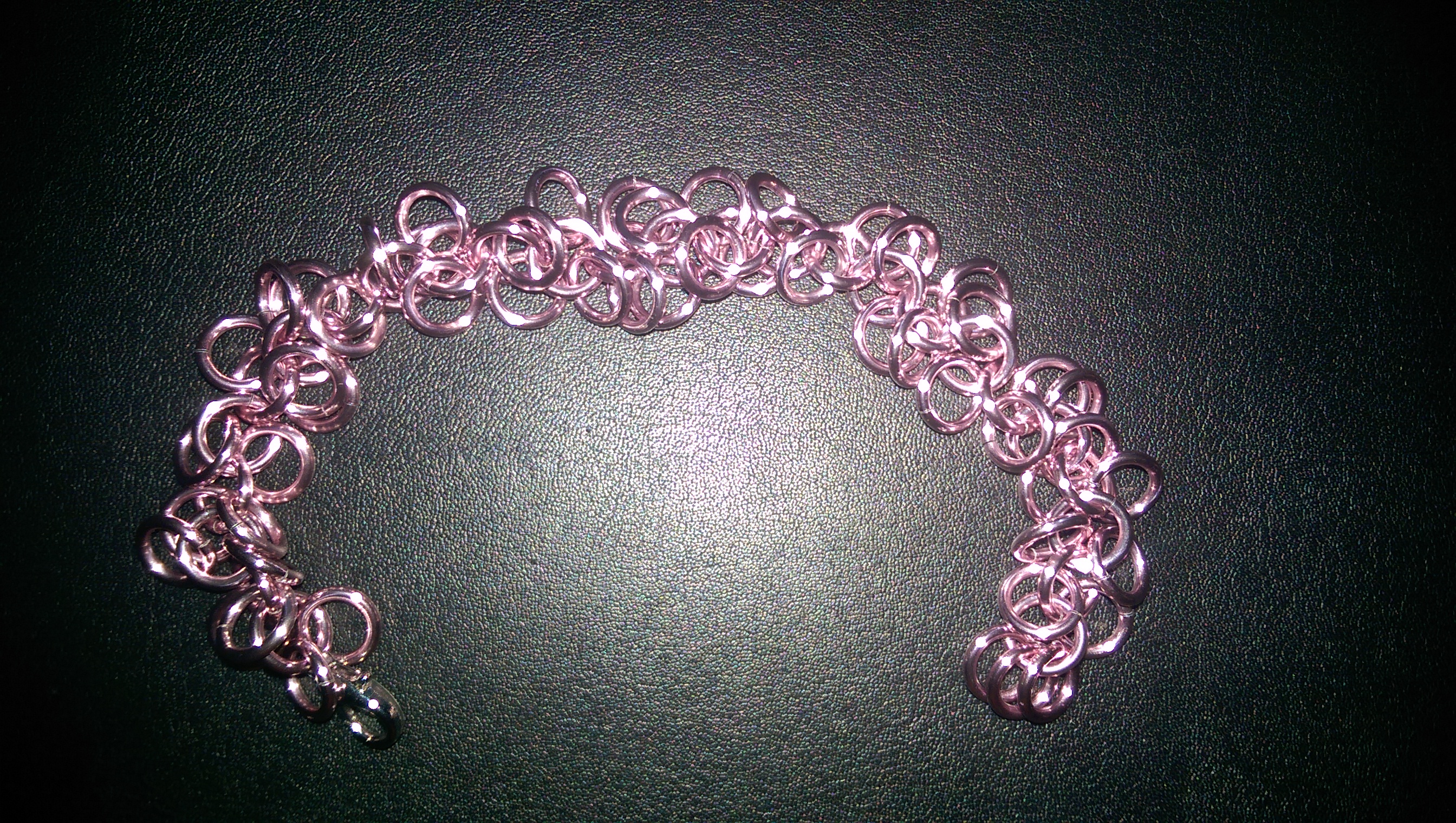 MLP Themed Chainmail Bracelet Fluffle Puff