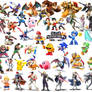 Super Smash Bros. for Wii U and 3DS All Characters