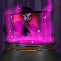 DrawTober: Day One: Witch