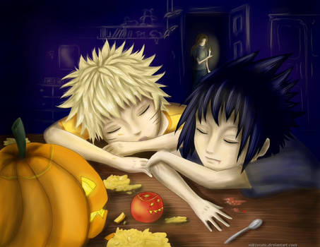 Halloween( Naruto and Sasuke)