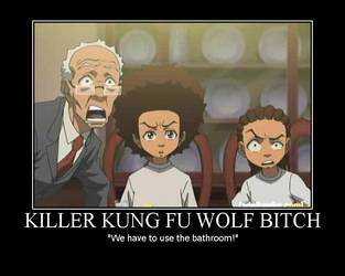 Boondocks motivational poster