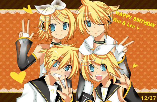 HBD : Kagamine Rin Len