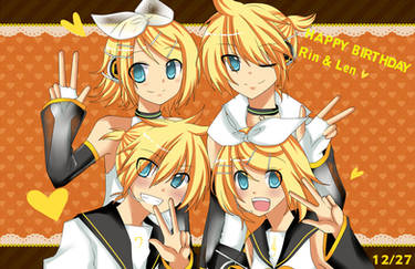 HBD : Kagamine Rin Len