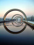 Falkirk Wheel Aquaduct by alloria-sjg