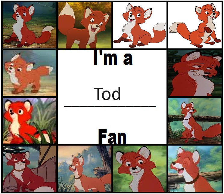 I'm a tod fan by cesarinbonbi on DeviantArt