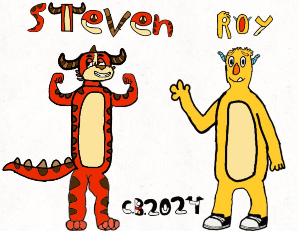 Steve (Rayburn jr) and Roy (Esme and Roy) by cesarinbonbi on DeviantArt