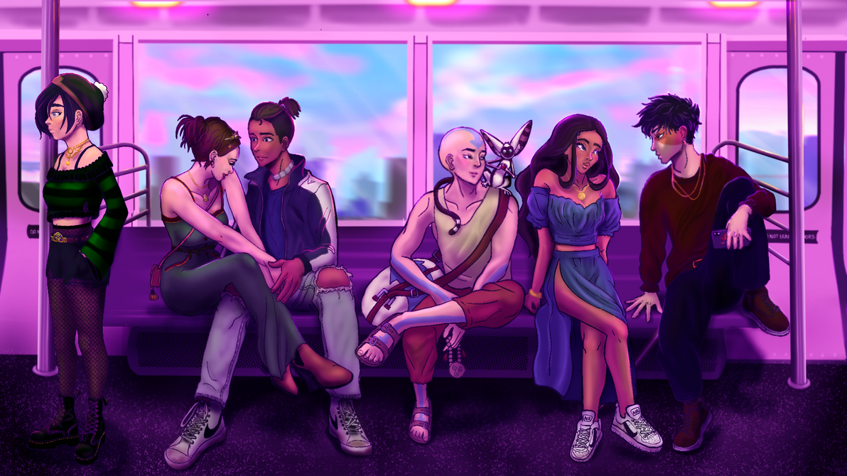 Modern Metro Morning ATLA By Horsezroxsox On DeviantArt metro-morning-posters-prints-by-tomas-schenstr-m-printler