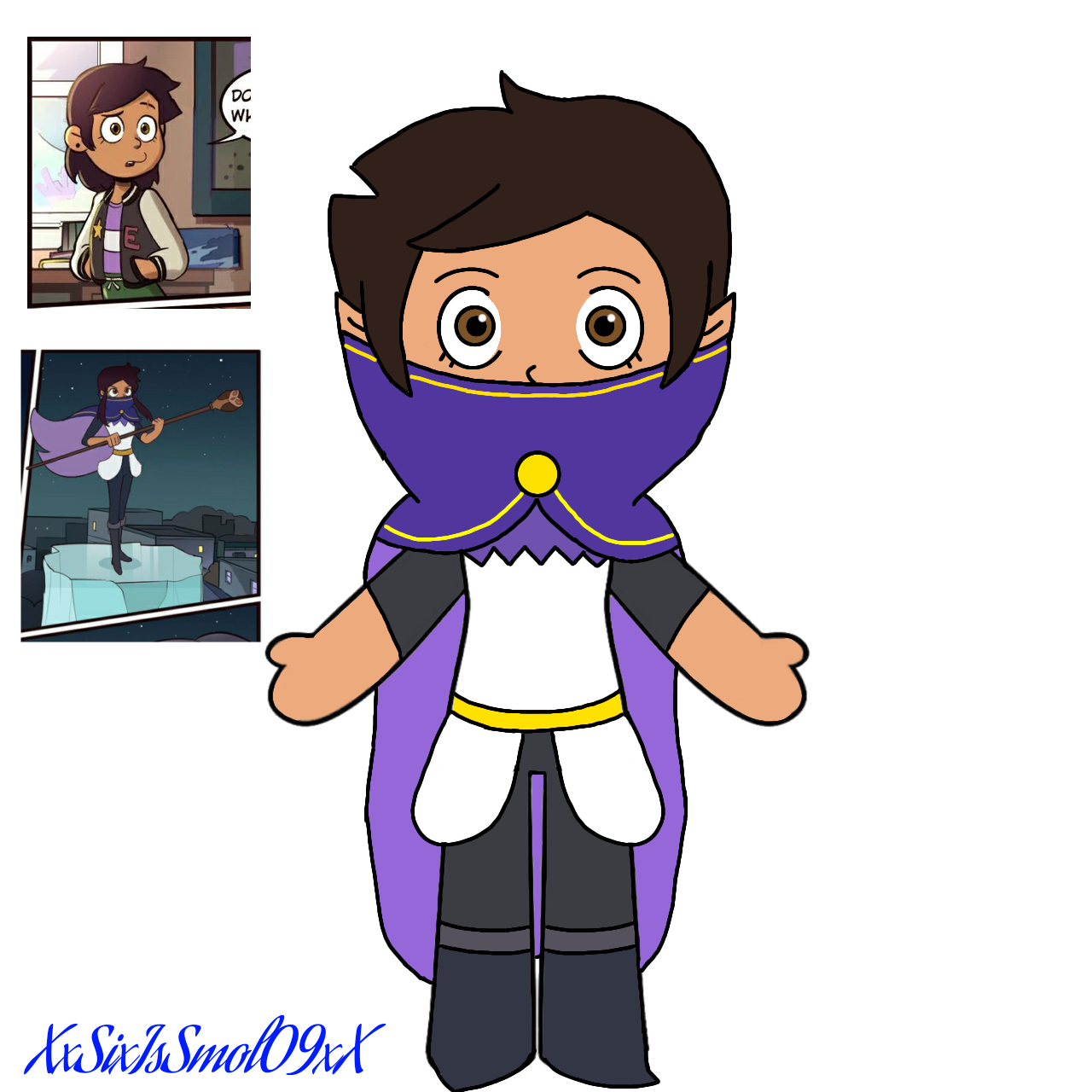 Witches among humans (witch luz) by XxSixIsSmol09xX on DeviantArt