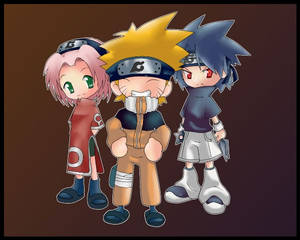 Naruto chibis