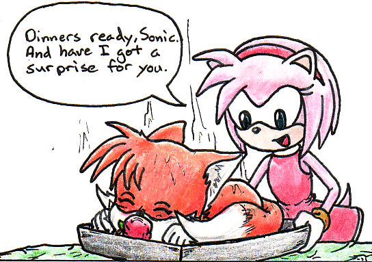 Roasting Sonamy Fan Art 