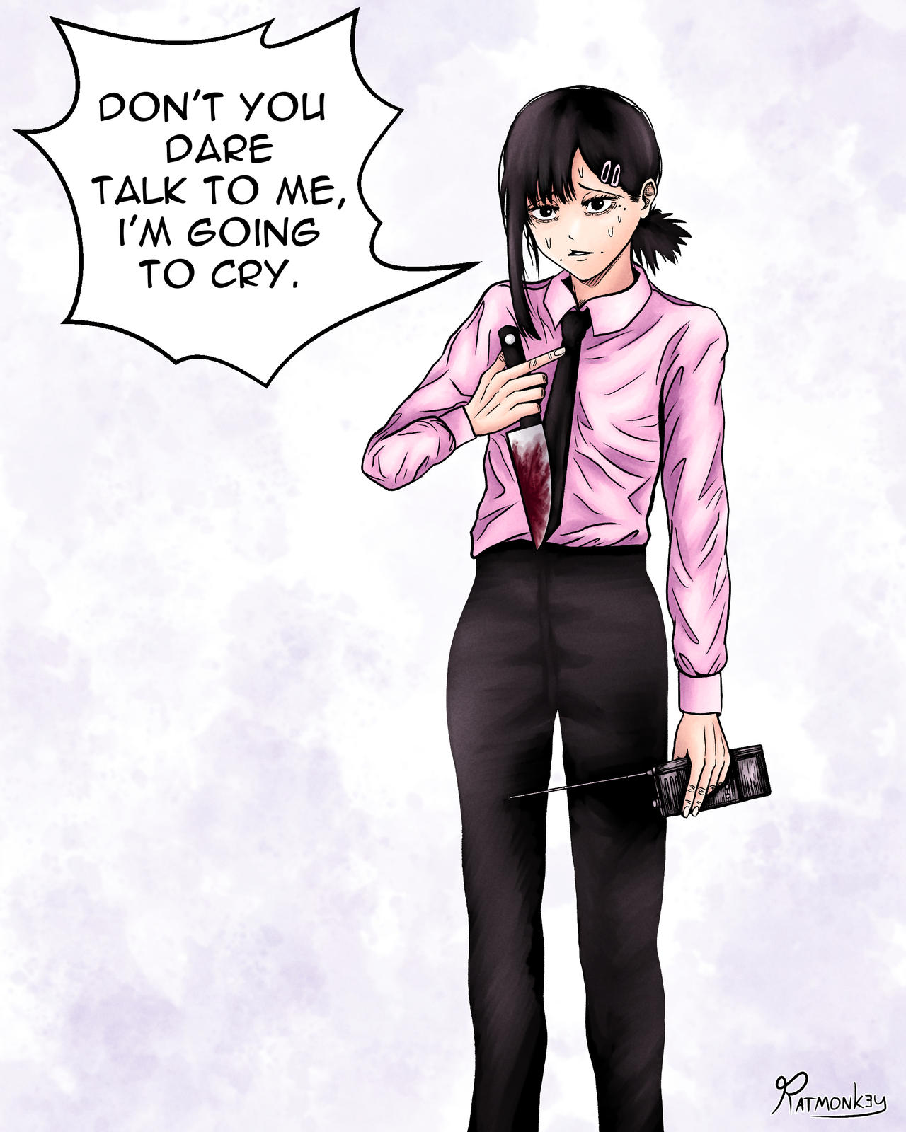 Kobeni with colors by ratmonk3y on DeviantArt