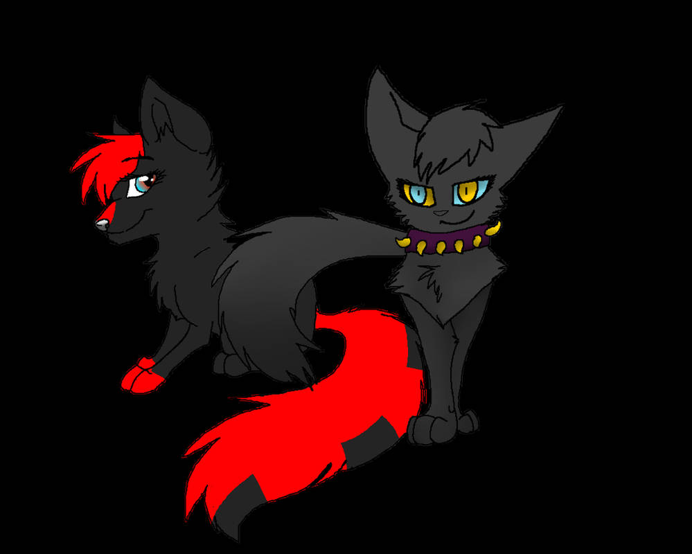 Rinn and scound by SilverTabbyStudios on DeviantArt