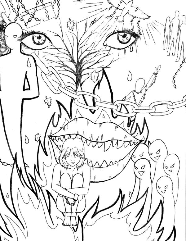 ::WIP:: My inner demons by LadyDrusilla on DeviantArt