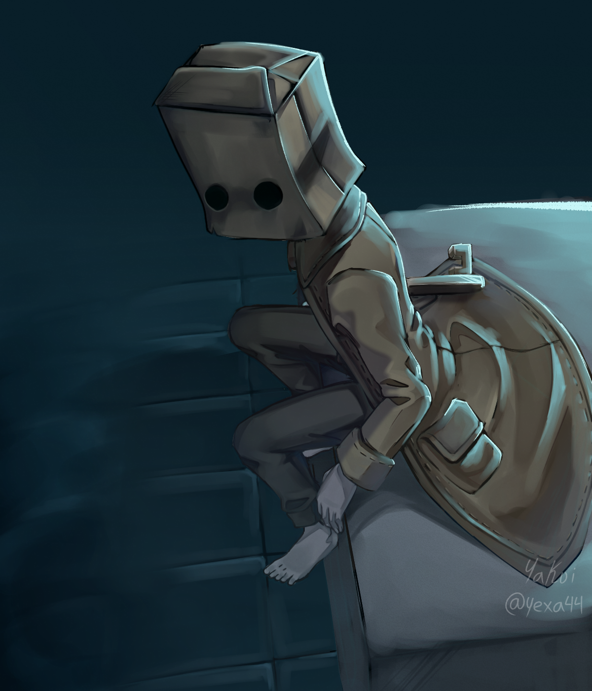 Little Nightmares 2 Mono by somequalityshit on DeviantArt