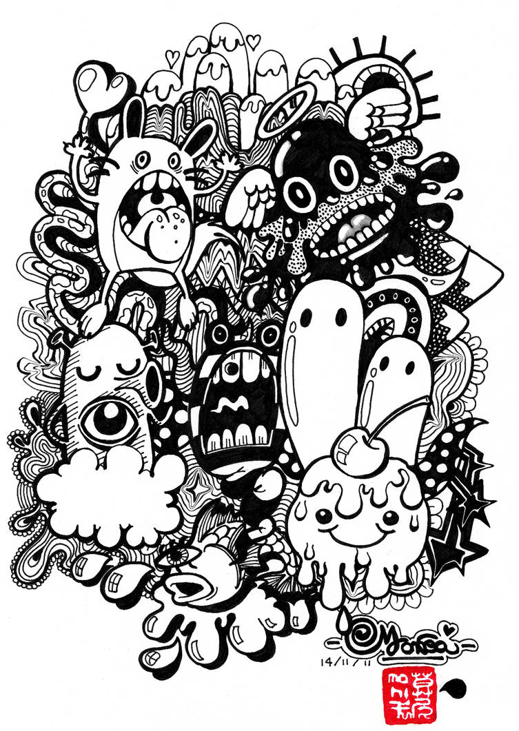 Doodle 1 by Mohiniel on DeviantArt Doodle 1 by Mohiniel on DeviantArt