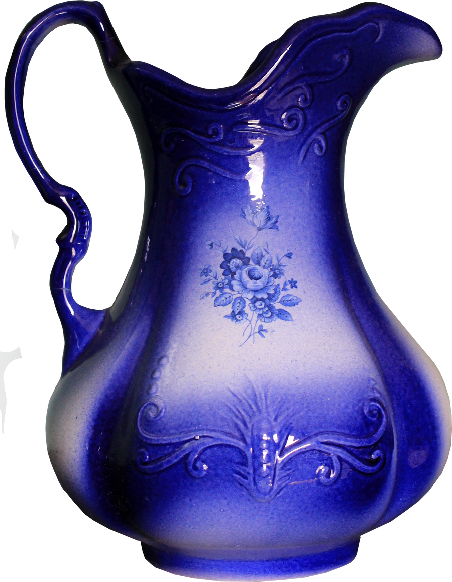 Ironstone Pitcher PNG 01