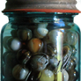 Jar of Marbles PNG 02