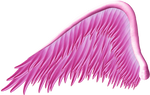 Pink Angel Wing PNG by Thy-Darkest-Hour