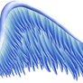 Blue Angel Wing PNG