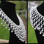 Silver and Pearl Necklace