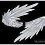 Wrapped Wings - Silver