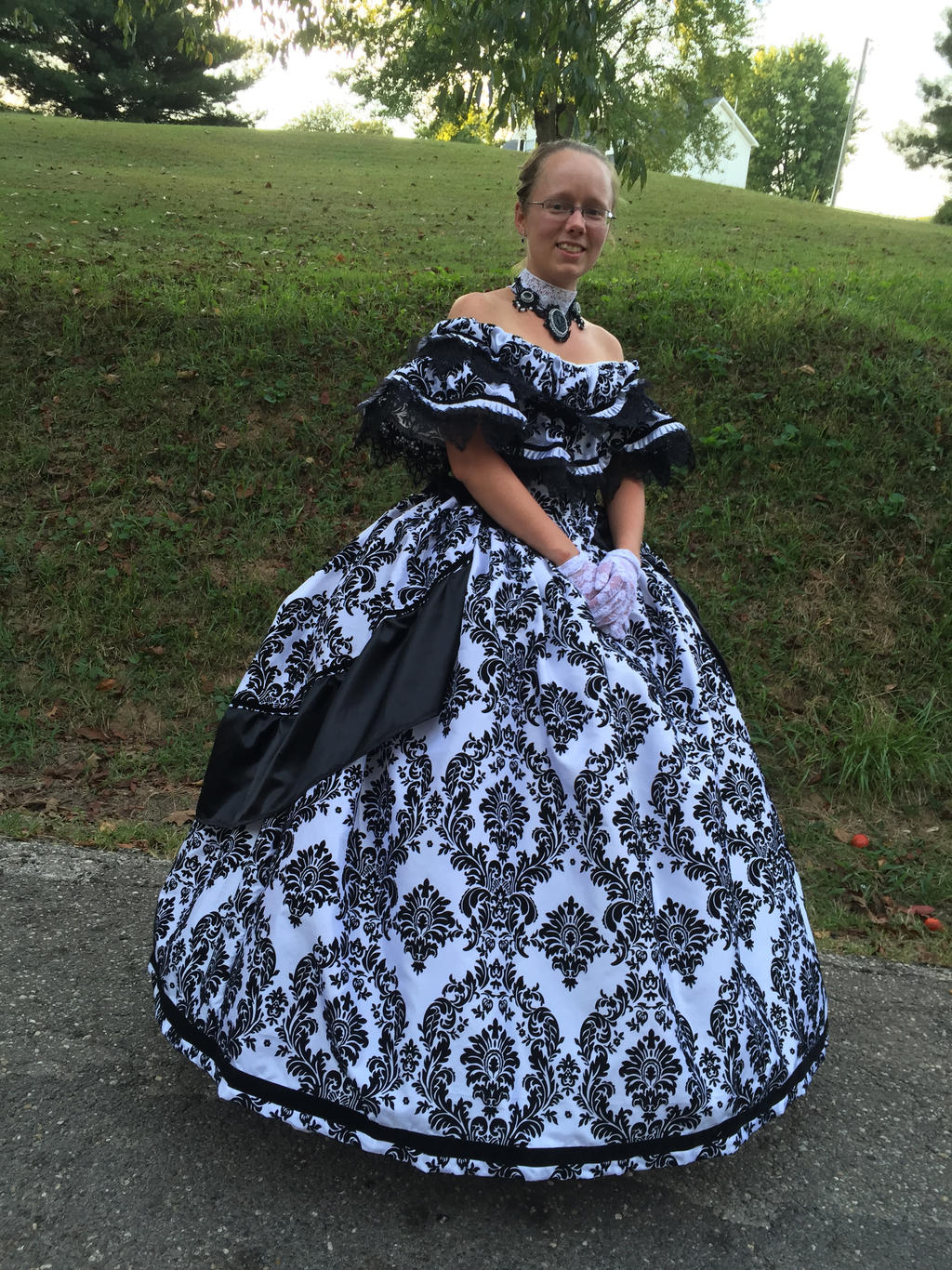 Civil War Ballgown - Stock 01