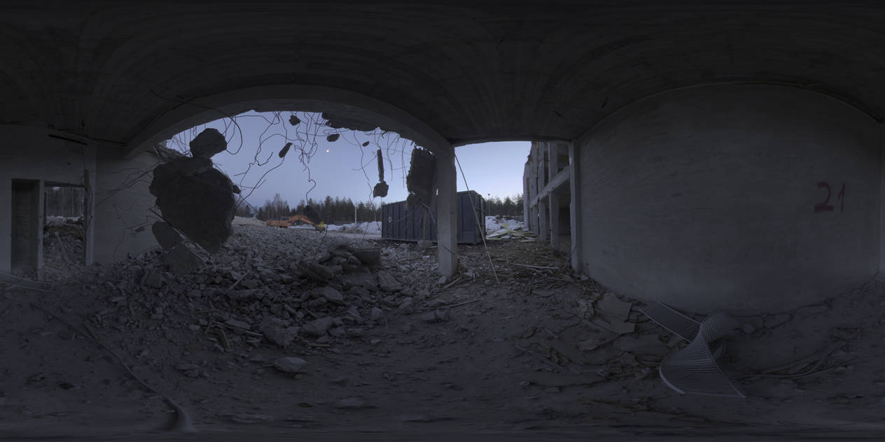 Industrial Area HDRI - Demolition Site II by Ardak on DeviantArt