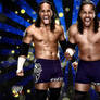 WWE The Usos Background With Logo
