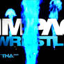 TNA Impact Wrestling Background With Logo