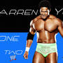 WWE Darren Young Background With Logo
