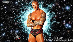 WWE Randy Orton Background With Logo HD