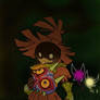 Skullkid within the woods