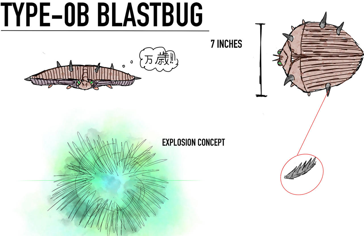 Blast Insect Type-0B Blastbug by mothfuzz145 on DeviantArt