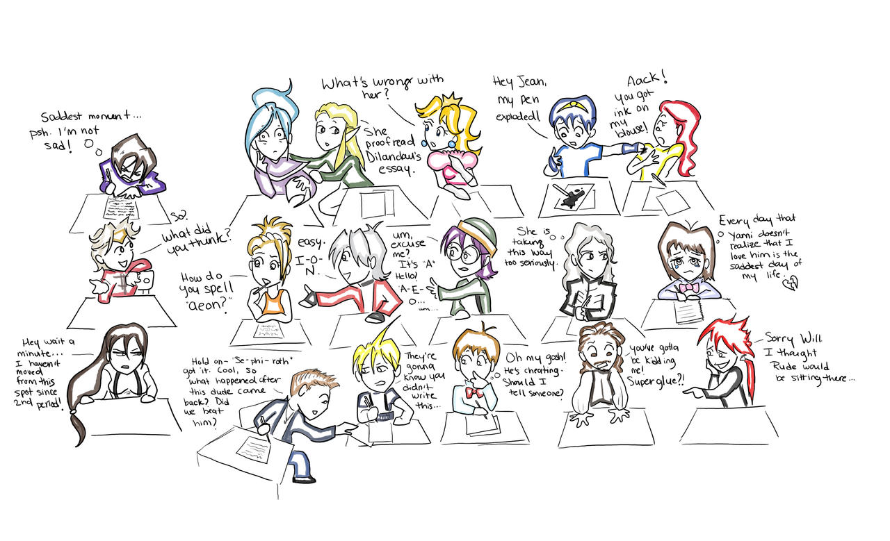 English Class by LeZeedyMan