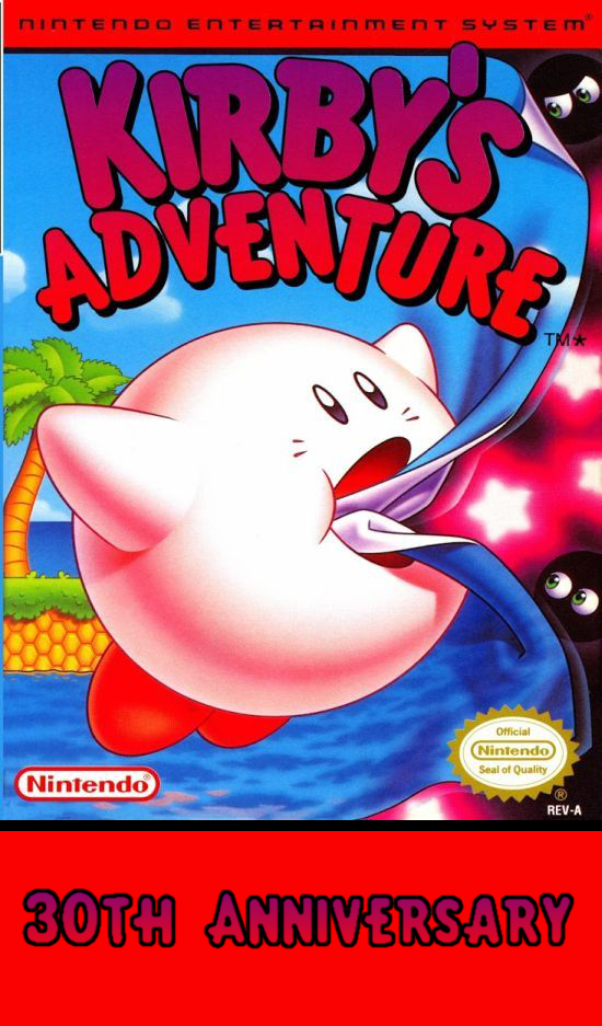 Kirby's Adventure 30th Anniversary