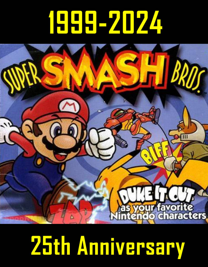 Super Smash Bros 25th Anniversary by ToonGamer23 on DeviantArt