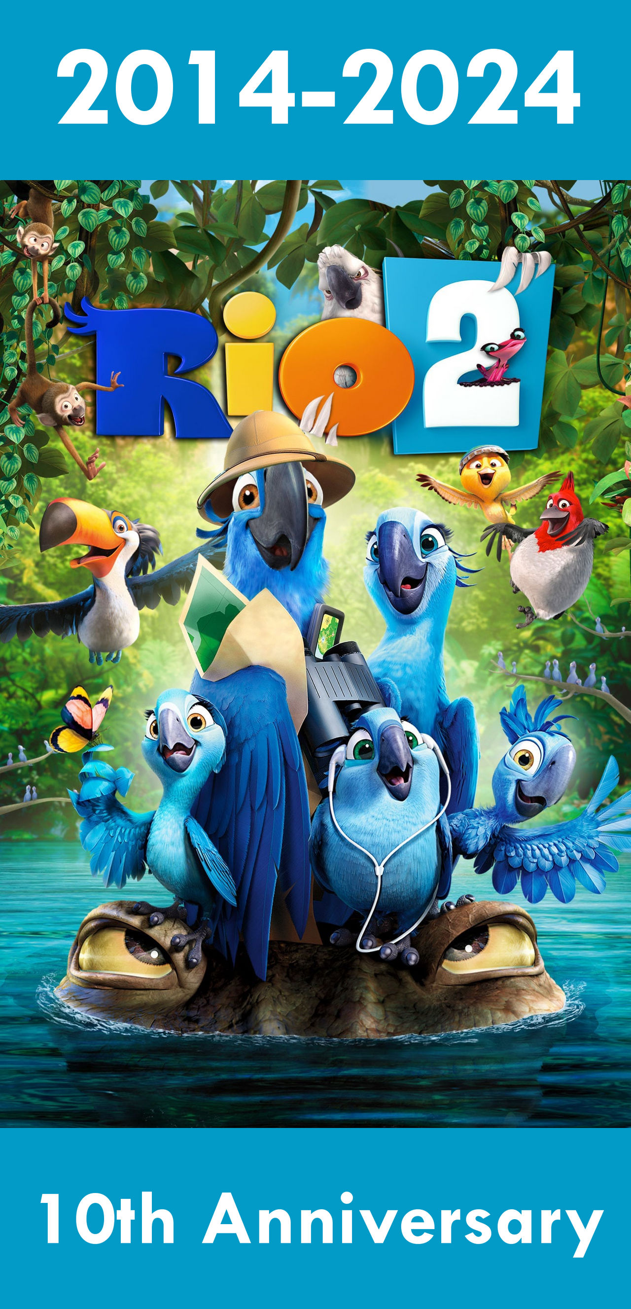 Rio 2 10th Anniversary by ToonGamer23 on DeviantArt