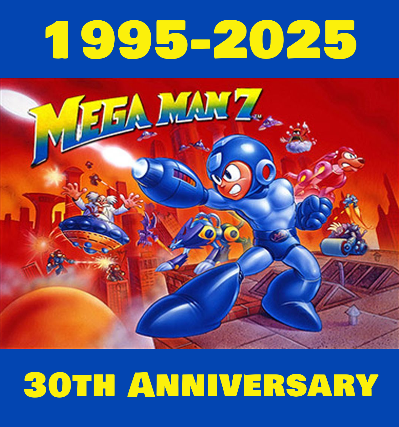 Nintendo Man Mega Man 7 SNES 30th Anniversary by ToonGamer23 on DeviantArt