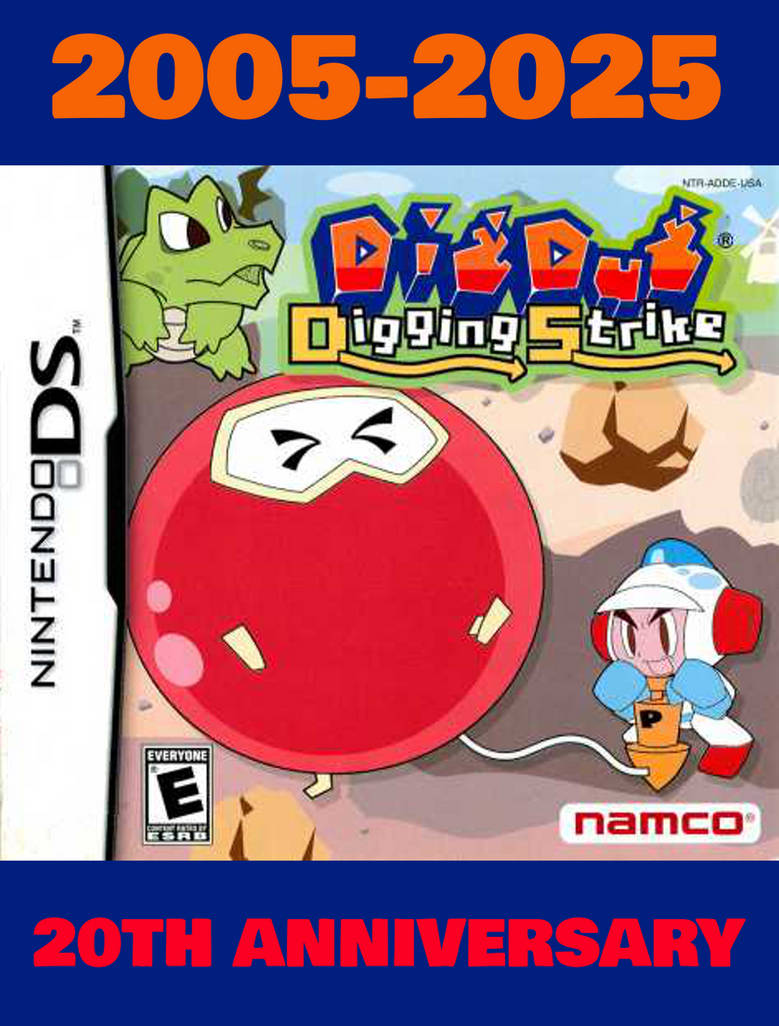 Dig Dug Digging Strike 20th Anniversary by ToonGamer23 on DeviantArt