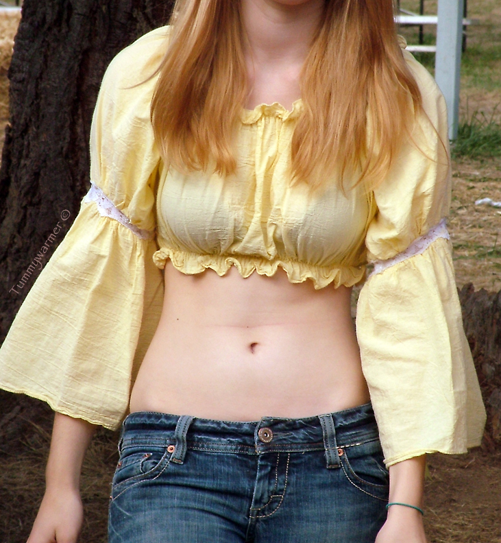 Peasant Blouse Tummy