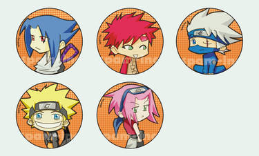 Badges: Naruto Shippuden