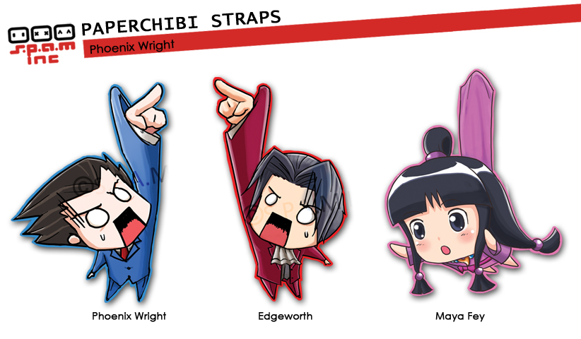 PaperChibi Straps: PW