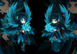 OfferToAdopt23(CLOSED)WaterShatteredWings by Rofeal