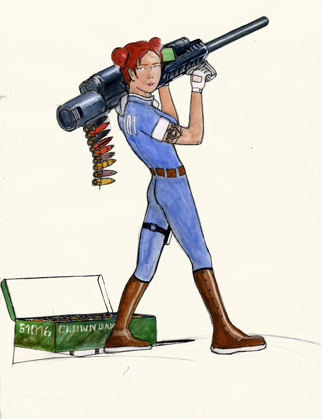 Fallout 3 Deviantart Fallout 3 and the courrier 6. by CosmOSmocker on DeviantArt